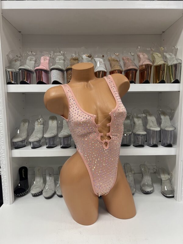 Sharon Solid Rhinestone Romper - Image 28