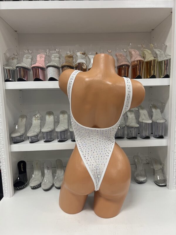 Sharon Solid Rhinestone Romper - Image 34