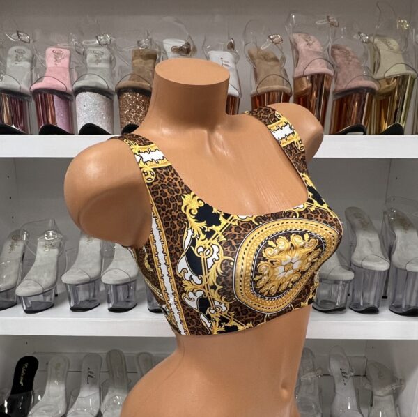 Baroque Rome Crop Top