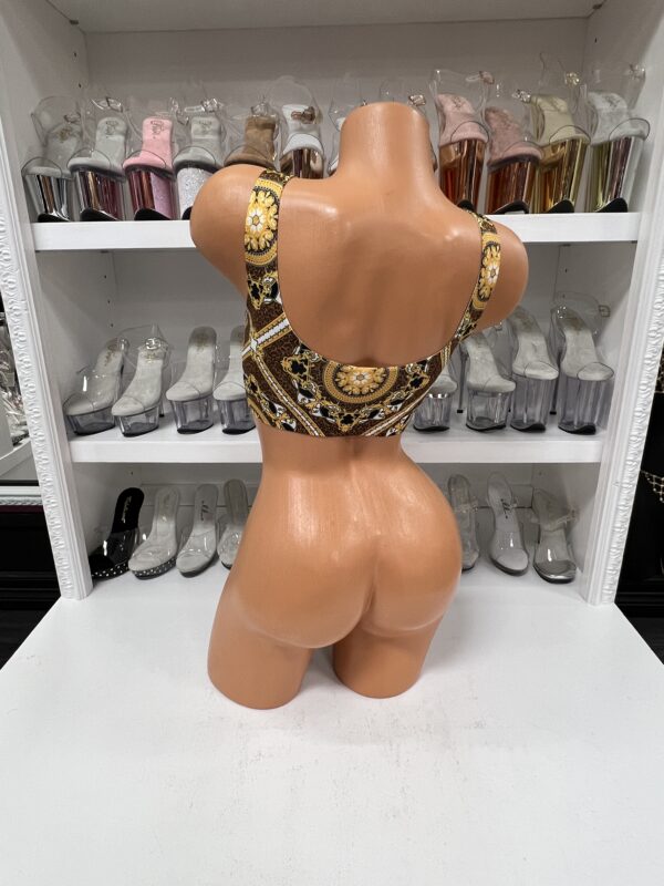 Baroque Rome Crop Top - Image 3