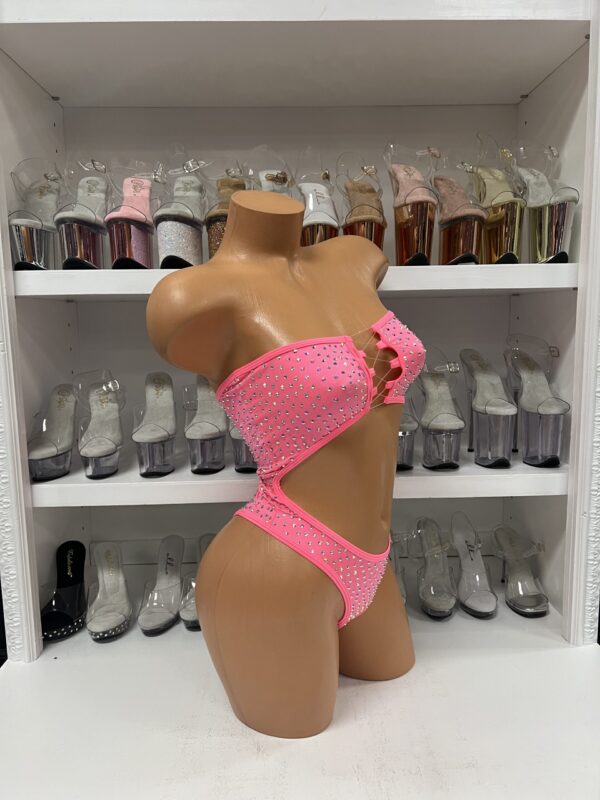 Daisy Solid Rhinestone Romper - Image 34