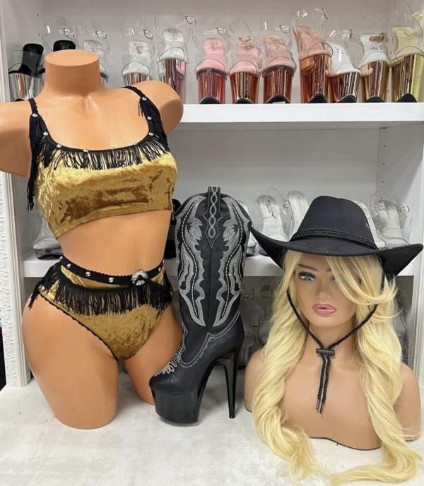 Loretta Fringe Lingerie Set