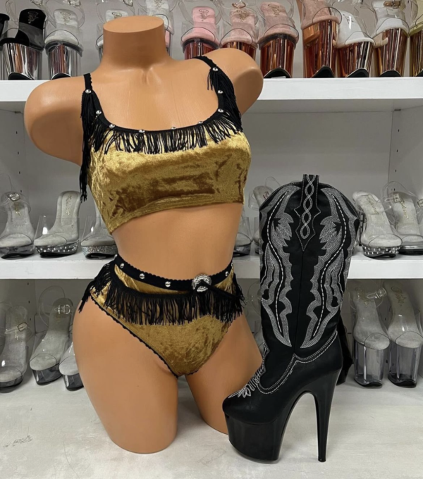 Loretta Fringe Lingerie Set - Image 2