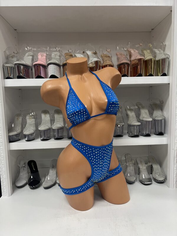 Solid Layla Rhinestone Wrapped Short Set - Image 57