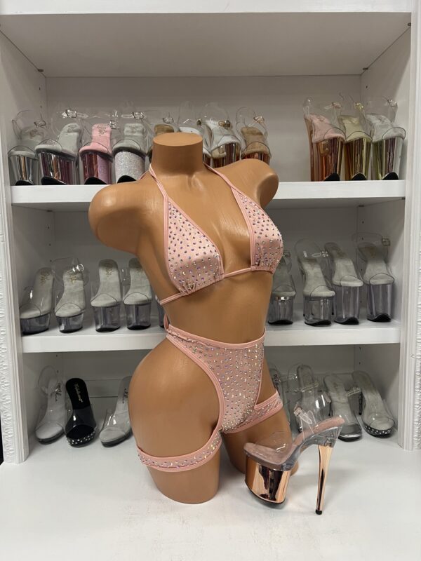 Solid Layla Rhinestone Wrapped Short Set - Image 60