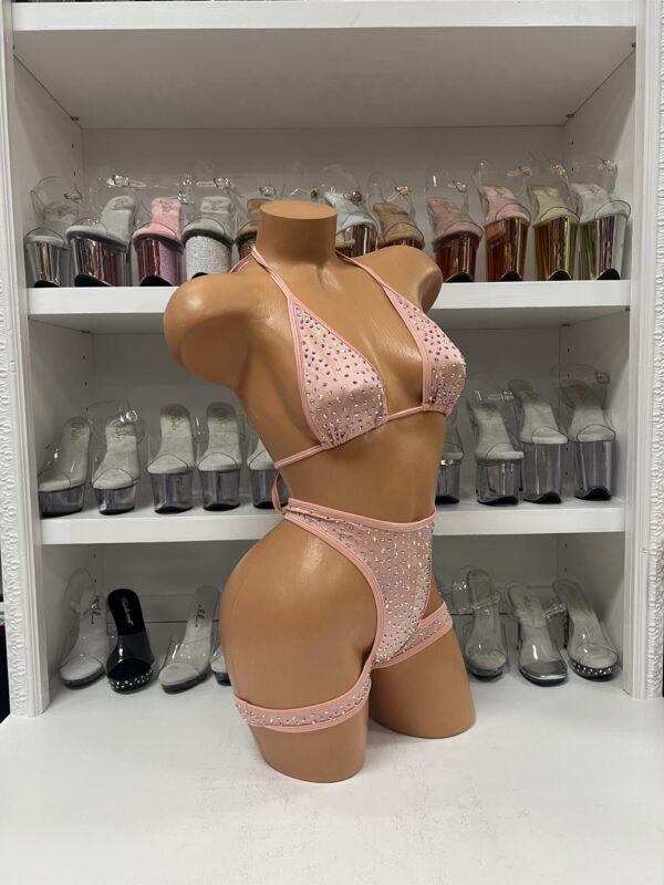 Solid Layla Rhinestone Wrapped Short Set - Image 62