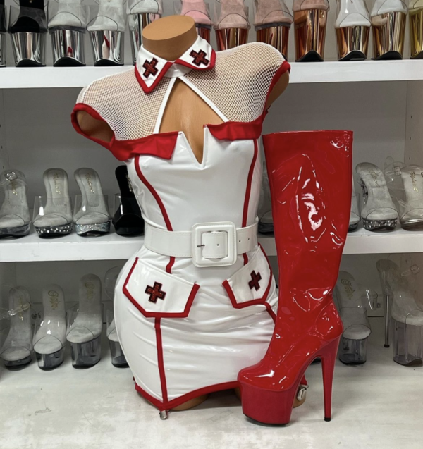 Not So Classic Nurse Halloween Costume - Image 2
