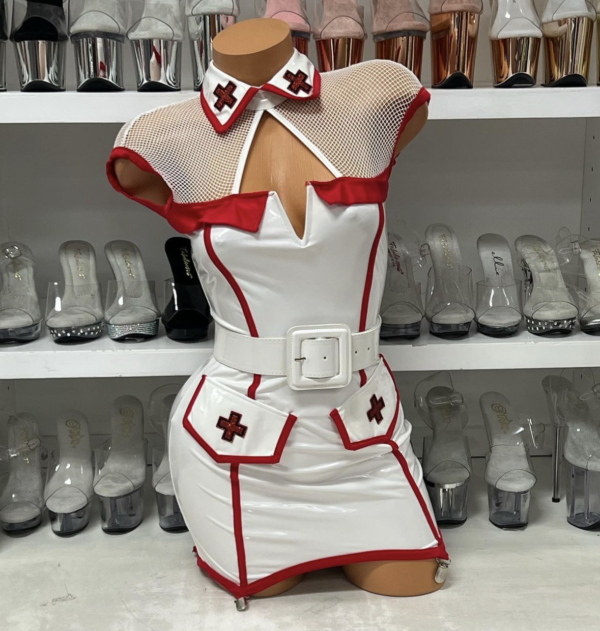 Not So Classic Nurse Halloween Costume - Image 3