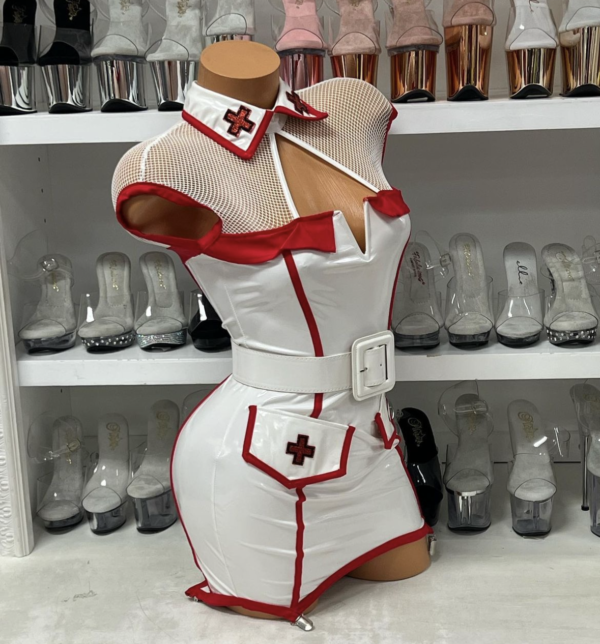 Not So Classic Nurse Halloween Costume - Image 5