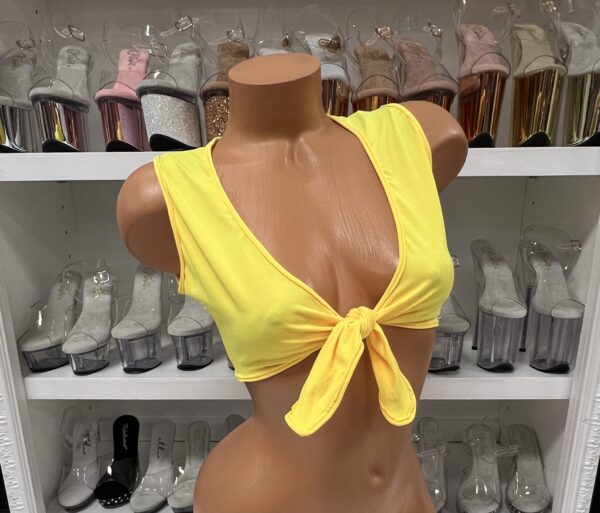 Tie Front Crop Top