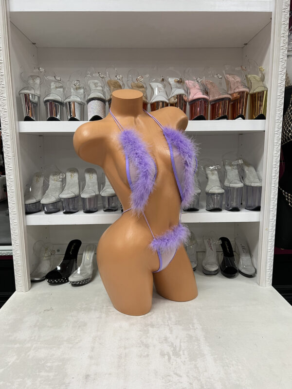Kinky Marabou Sling - Image 8