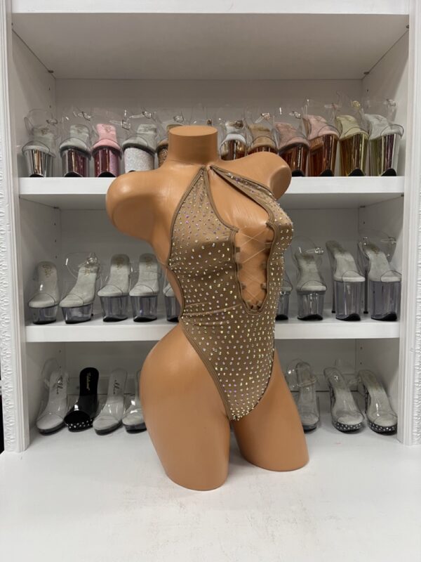 Lexi Solid Rhinestone Romper - Image 86