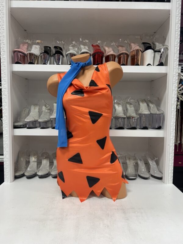 Cavegirl Dreams Stone Age Mini Dress Costume - Image 9