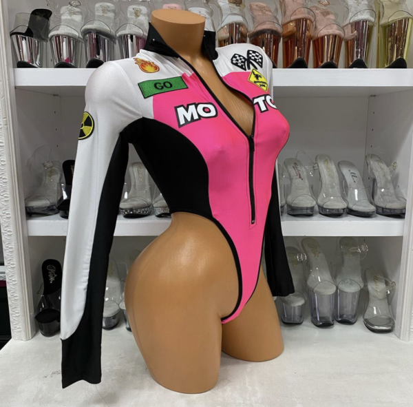 Moto Mami Sexy Motocross Racer Costume - Image 6