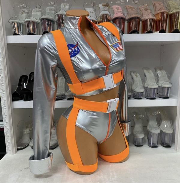 Moon Shine Sexy Astronaut Costume - Image 4