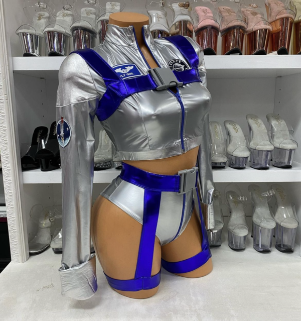 Galaxy Trip Sexy Astronaut Costume - Image 3