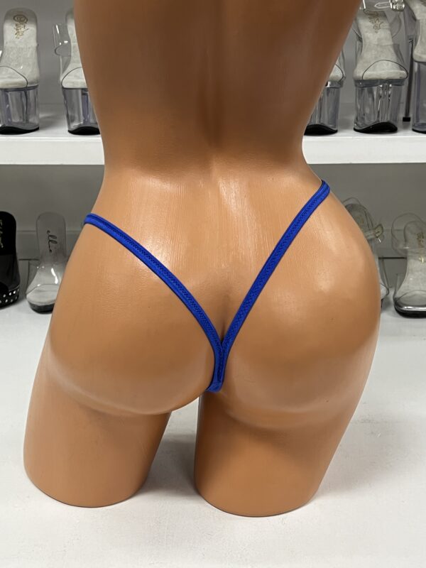 Tiny Thong with Clear Stones Diamond Shape - Image 13