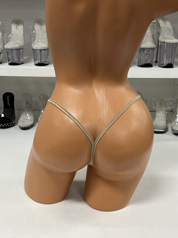 Tiny Thong with Clear Stones Diamond Shape - Image 15