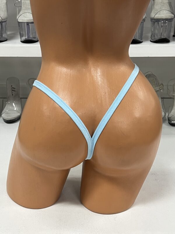 Thong with Clear Stones Diamond Shape - Image 18