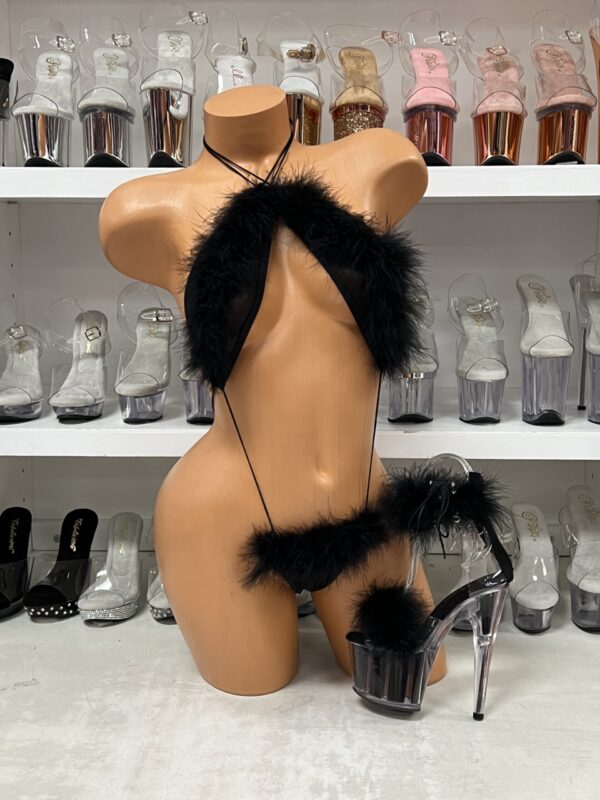 Kinky Marabou Sling - Image 2