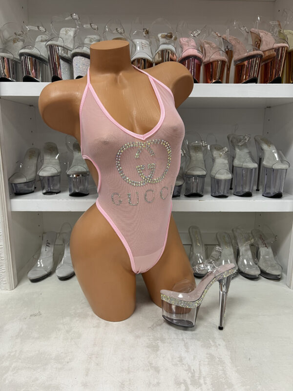 Mesh Designer Inspired Romper - Image 9