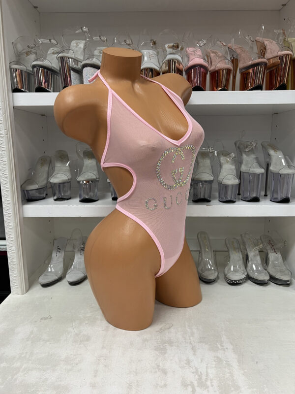 Mesh Designer Inspired Romper - Image 11