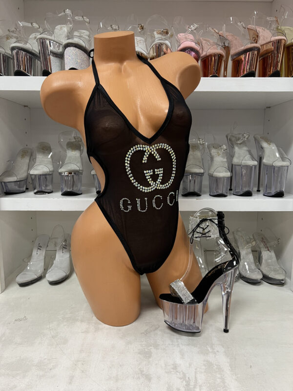 Mesh Designer Inspired Romper - Image 13