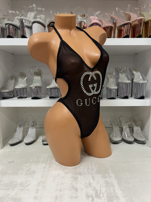 Mesh Designer Inspired Romper - Image 15
