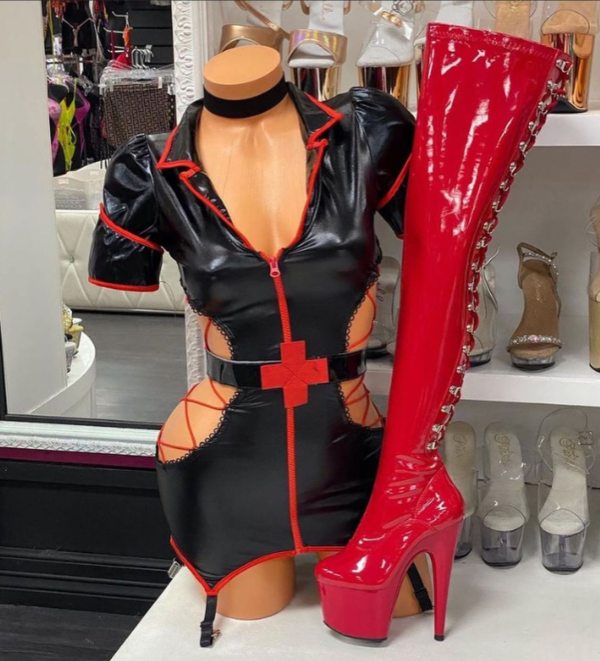 Product Title Stitched Up Nurse Halloween Costume - Image 2