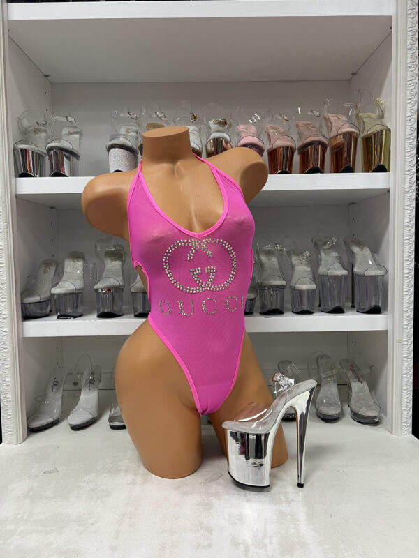 Mesh Designer Inspired Romper - Image 5