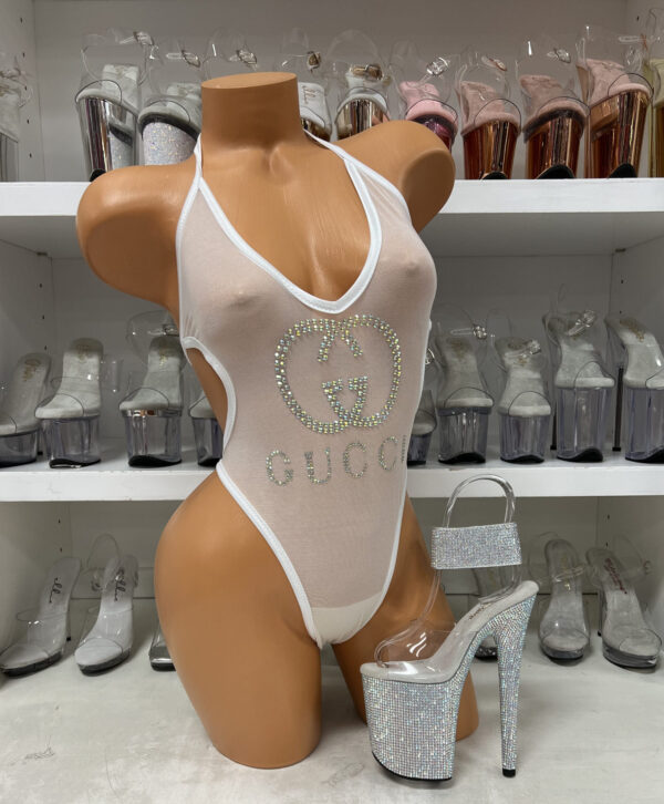Mesh Designer Inspired Romper