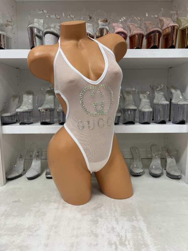 Mesh Designer Inspired Romper - Image 2