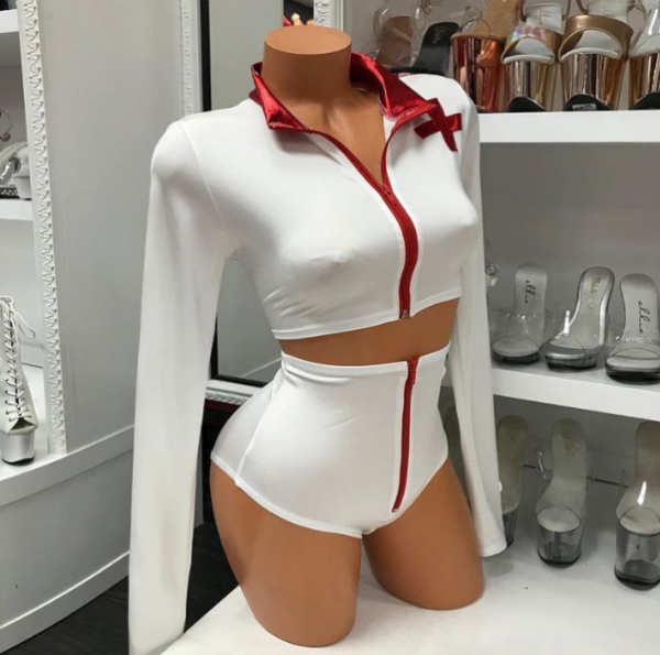 Rescue Me Sexy Nurse Costume - Image 3
