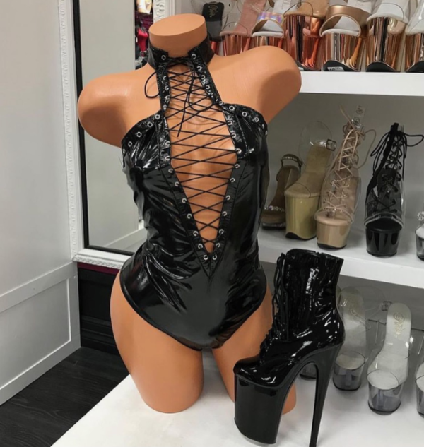 Masked Bunny Costume Romper Set - Image 2
