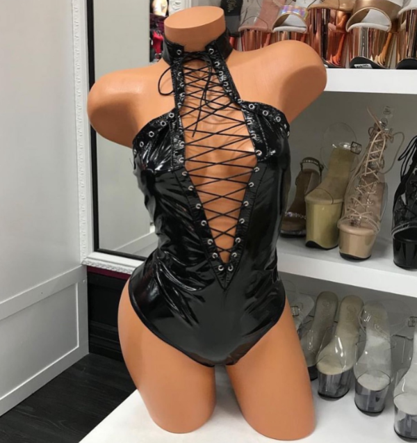 Masked Bunny Costume Romper Set - Image 3