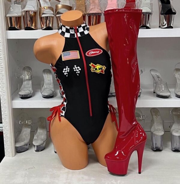 Overdrive Sexy Racer Costume - Image 2