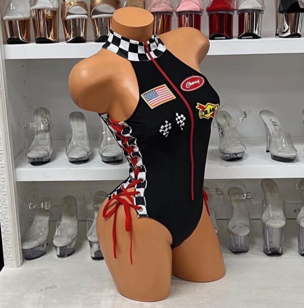 Overdrive Sexy Racer Costume - Image 4