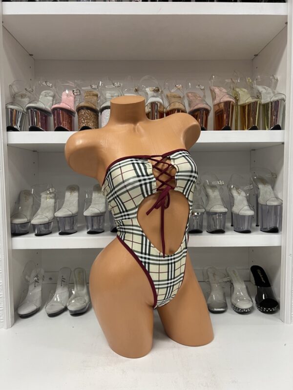 Fancy Lace Up Bodysuit - Image 18