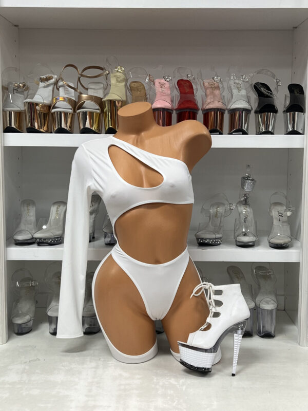 Long Sleeve Romper with Chaps - Image 13