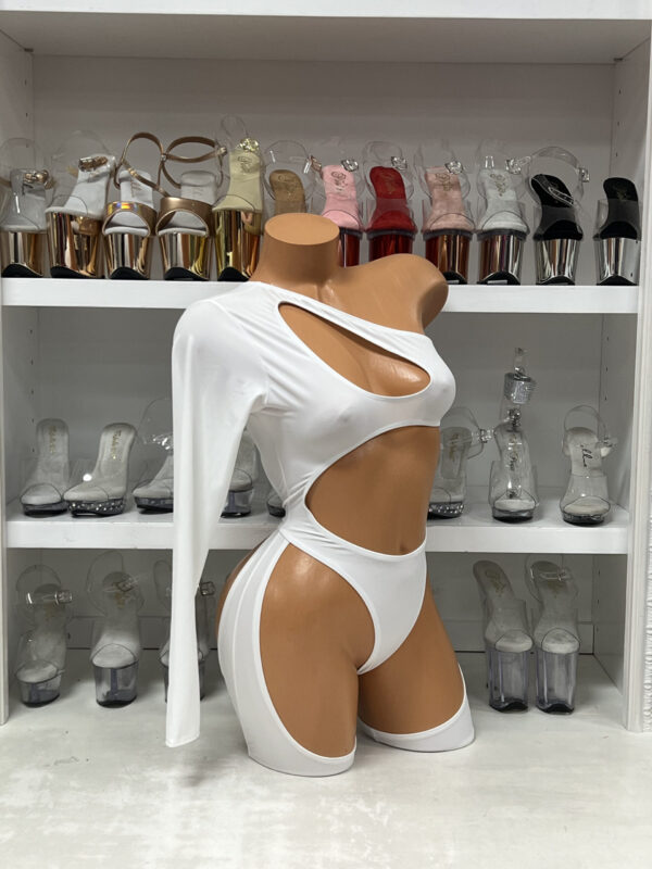 Long Sleeve Romper with Chaps - Image 15