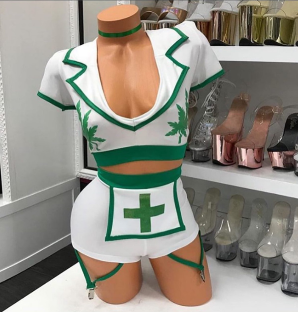 Nurse High Halloween Costume - Image 2