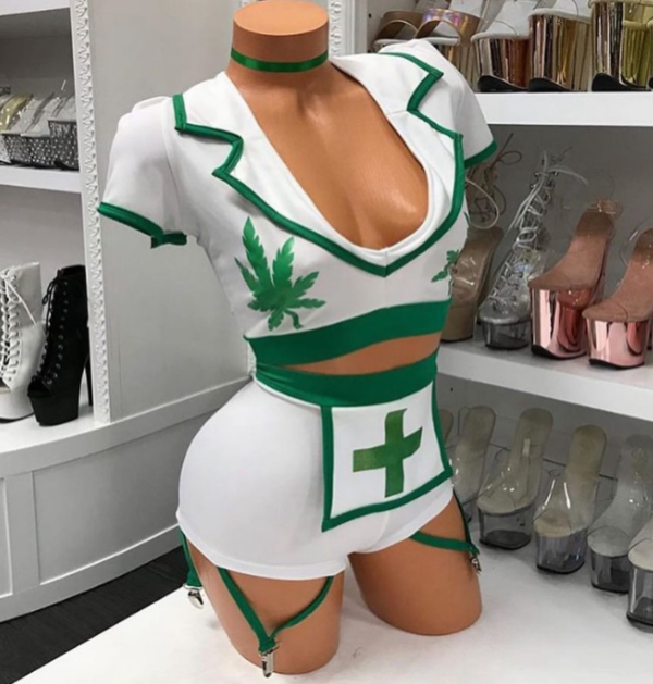 Nurse High Halloween Costume - Image 3