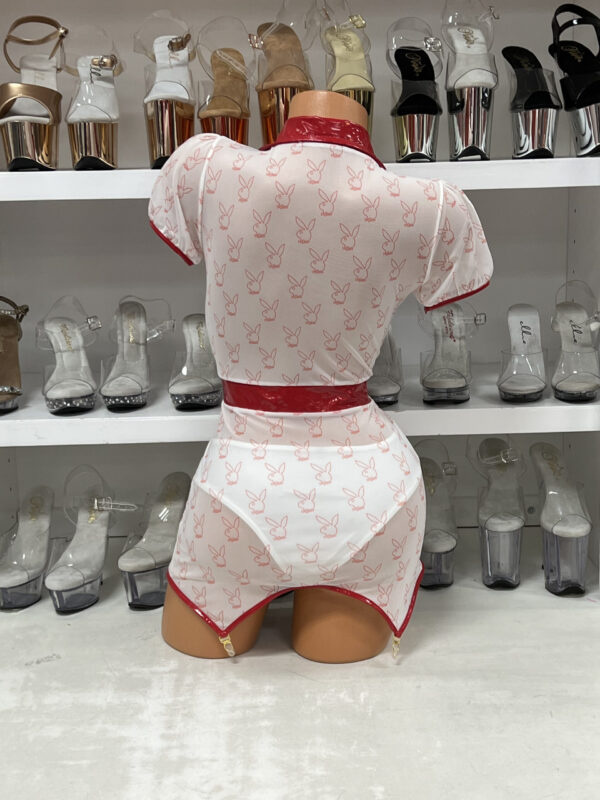 Playboy Sexy Nurse Halloween Costume - Image 5