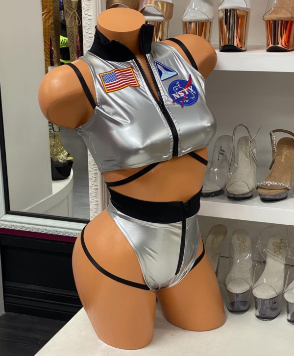 To the Moon Sexy Astronaut Costume - Image 4