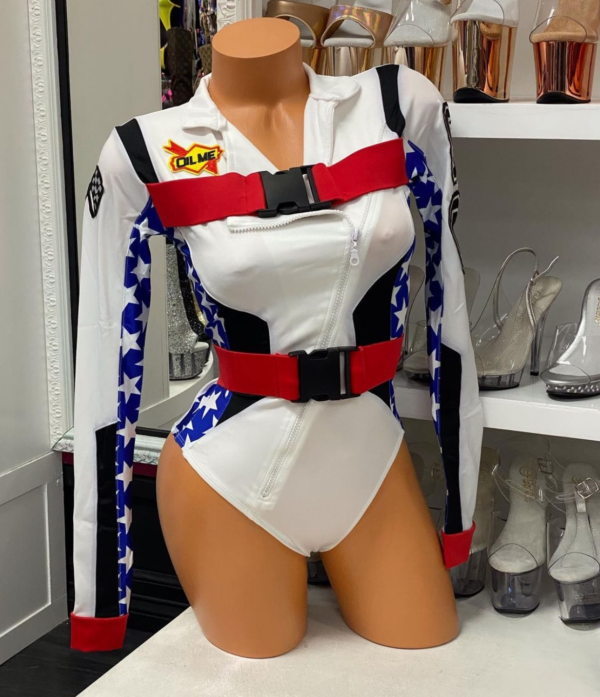 Step On it Sexy Motocross Costume - Image 2