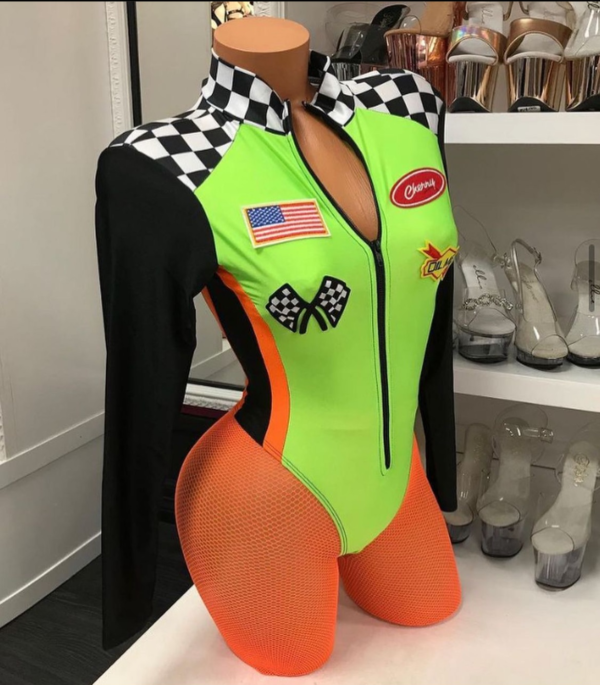 Fast Life Sexy Racer Costume - Image 3