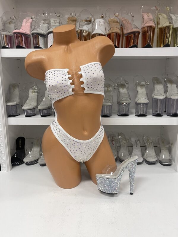 Daisy Solid Rhinestone Romper - Image 36