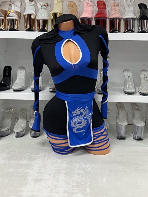 Dragon Ninja Costume (Blue Version) - Image 2