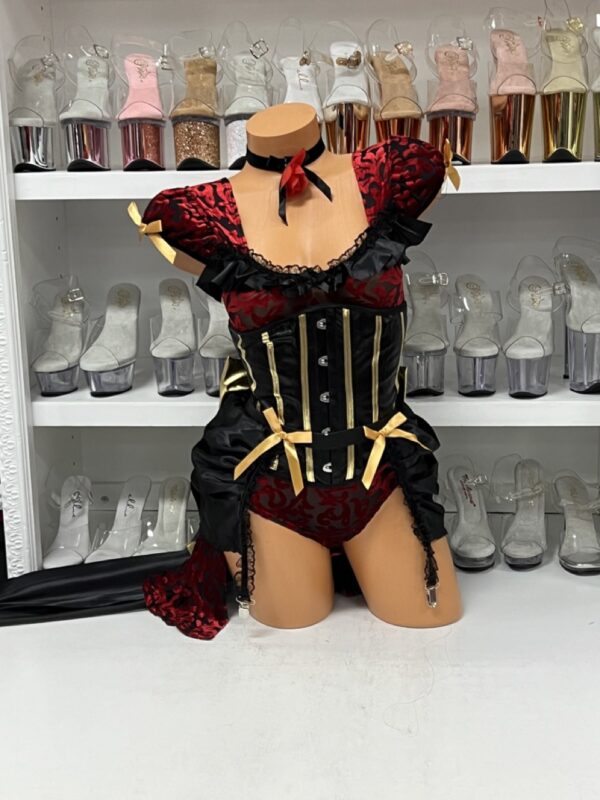 Wild West Saloon Girl Costume - Image 3