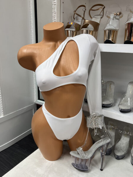 Long Sleeve Brazilian Back Romper
